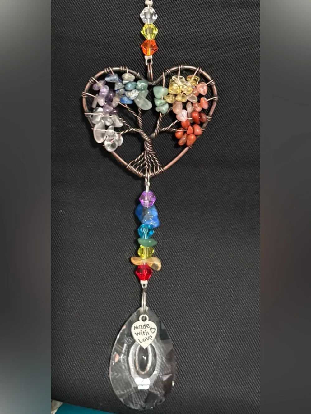 Heart NIP Tree of Life Suncatchers - Various Colors - Picture 2 of 9